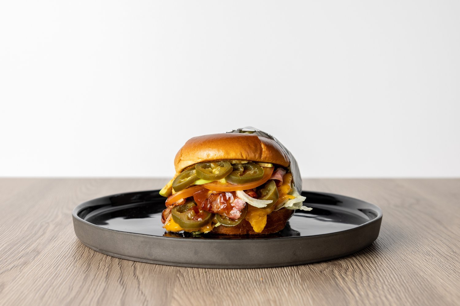 Sesh's burger